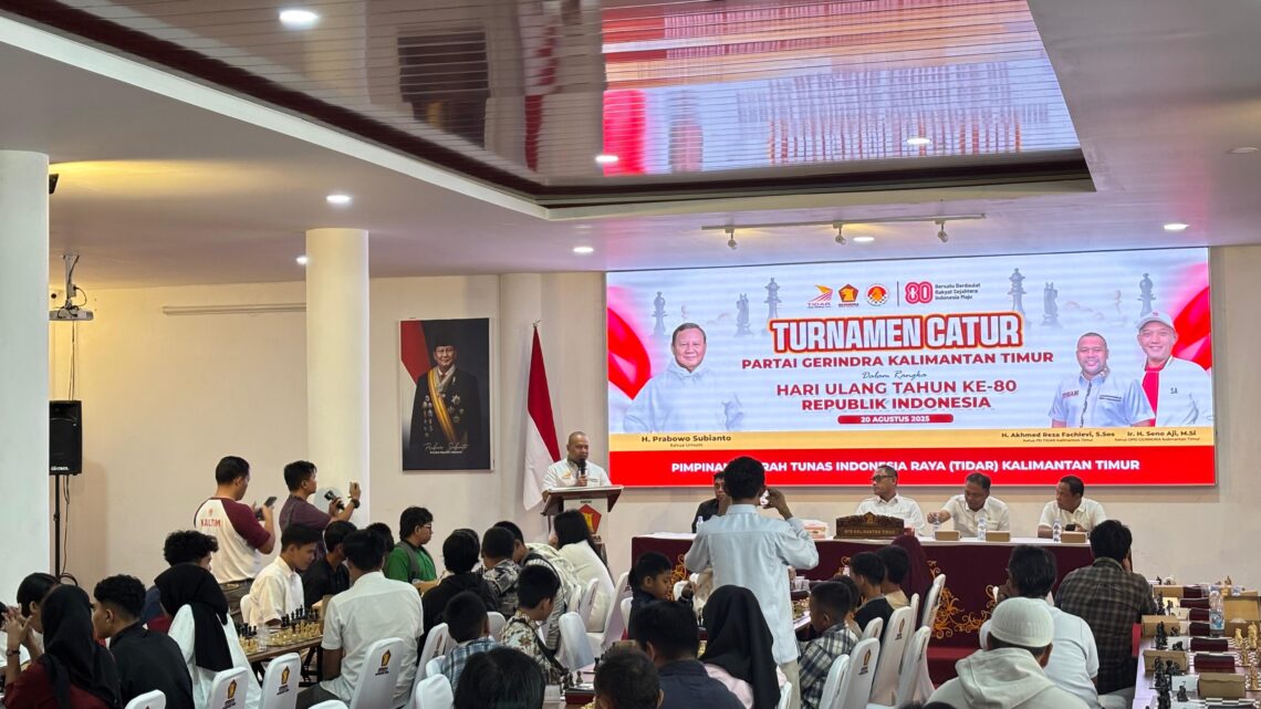 Reza Fachlevi Dorong Catur Jadi Olahraga Merakyat di Kaltim