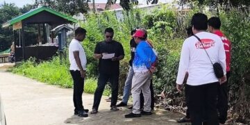 Warga Samboja Kompak Gelar Gotong Royong di Taman Makam Pahlawan