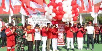 Bupati Kukar Ajak Masyarakat Kibarkan Merah Putih Sambut HUT RI ke-80