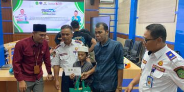 Peringati Harhubnas 2025, Dishub Kukar Gelar Bhakti Sosial Sunatan Massal