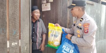 Polsek Samarinda Kota Gelar Gerakan Pangan Murah, 2 Ton Beras SPHP Disalurkan ke Warga Kelurahan Pelabuhan