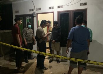 Quick response Polsek Palaran mendatangi lokasi penemuan jenazah