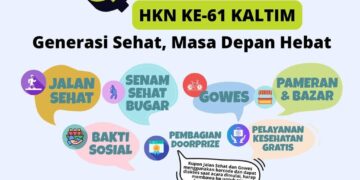 Dinkes Kaltim Gelar Kampanye Sehat HKN 2025, Targetkan 2.000 Peserta