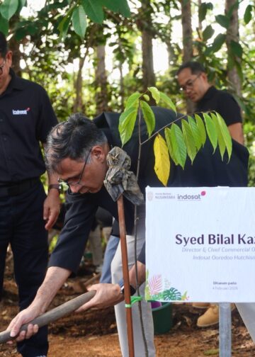 Kolaborasi Indosat dan OIKN Hijaukan Kawasan Ibu Kota Nusantara