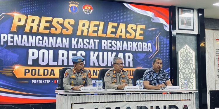 Ditresnarkoba Polda Kaltim Ungkap Peredaran Etomidate, Kasat Narkoba Kukar Terlibat