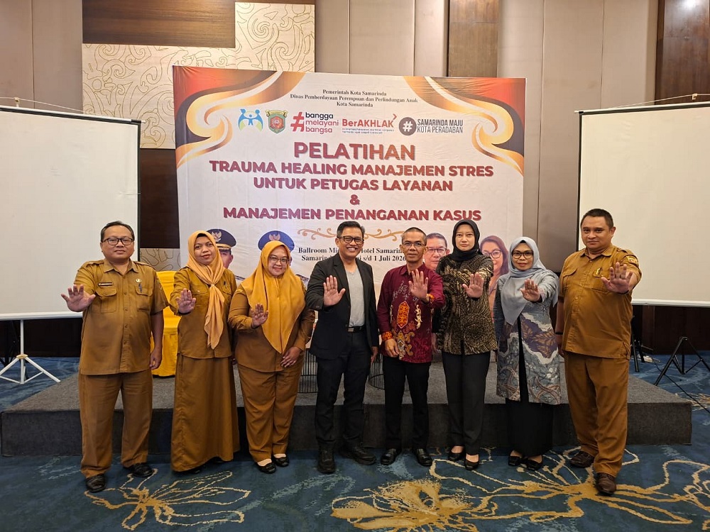DP2PA Samarinda Bekali Petugas Layanan Trauma Healing dan Manajemen Stres