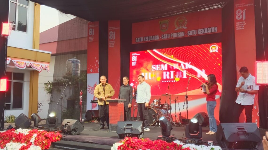 DPRD Samarinda Meriahkan HUT ke-81 RI dengan Bazar UMKM, Lomba dan Jalan Sehat