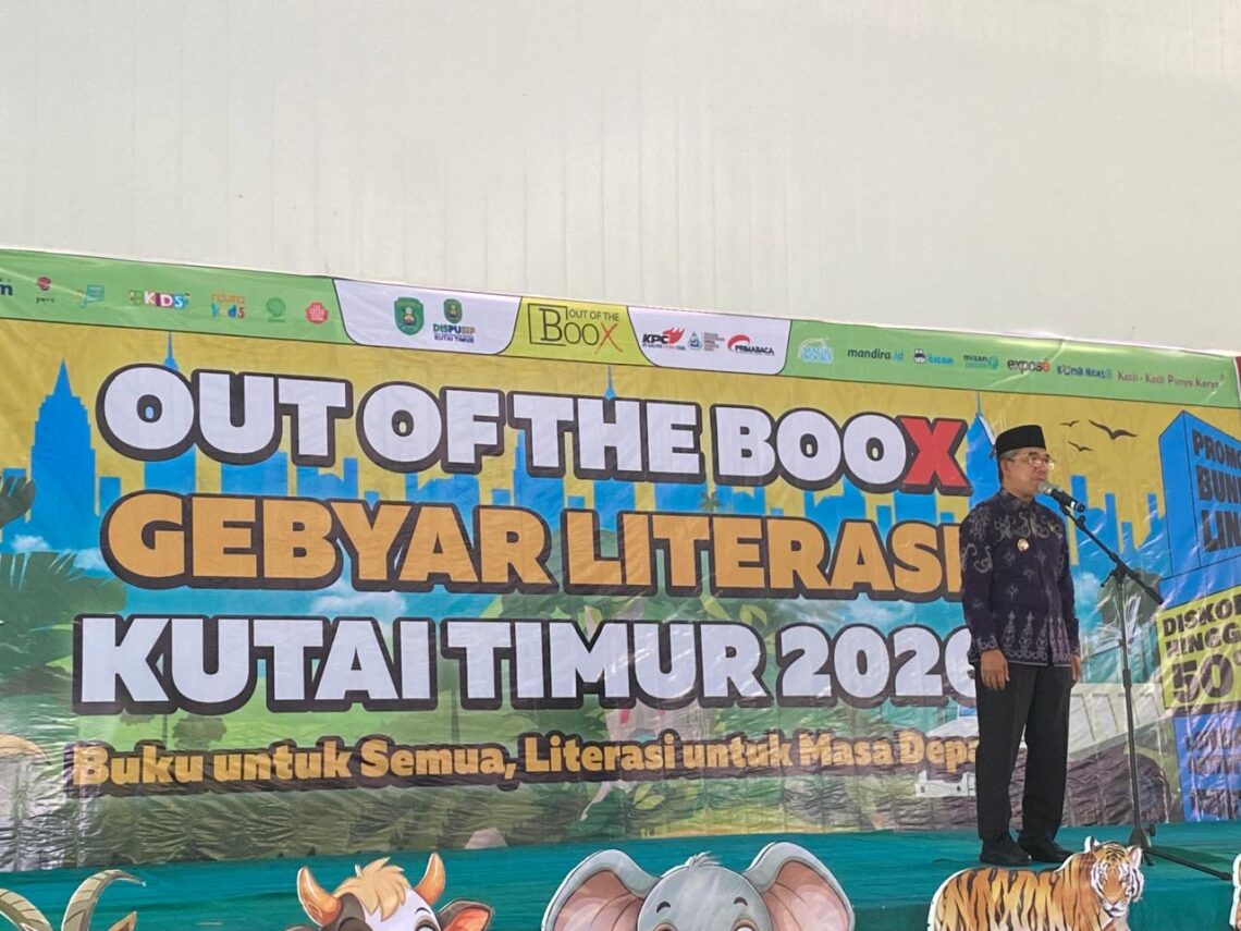 Gebyar Literasi Kutim 2026, Ardiansyah Dorong Penguatan Literasi
