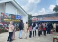 Antusias Warga Ikuti Bakti Kesehatan HUT TNI, Camat Sangatta Utara Dorong Pemeriksaan Rutin