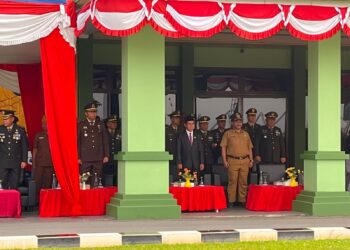 HUT ke-81 TNI, Helmy Abdullah Tekankan Pentingnya Sinergi Jaga Kondusivitas Daerah
