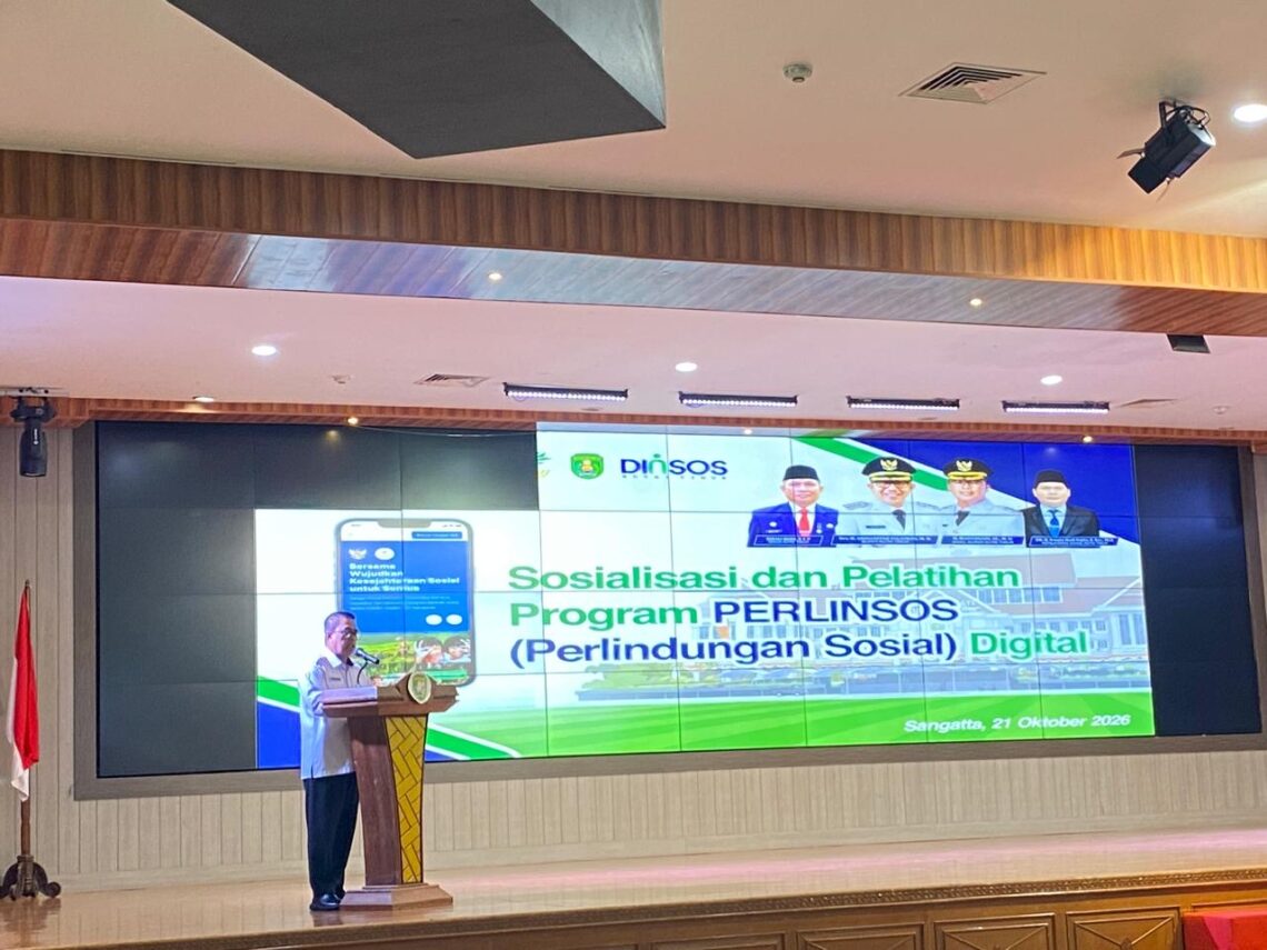 Perlinsos Digital Didorong Jadi Acuan Pendataan Bansos Kutim